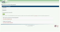 Desktop Screenshot of ltspayments.com